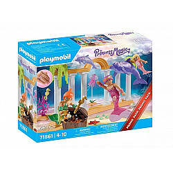 Zestaw z figurkami 71861 Syrenki ze skarbem i delfinem