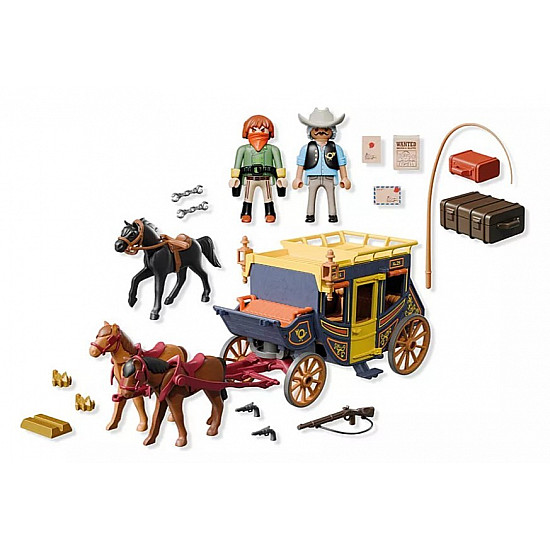 Zestaw z figurkami 71862 Napad na dyliżans na Dzikim Zachodzie