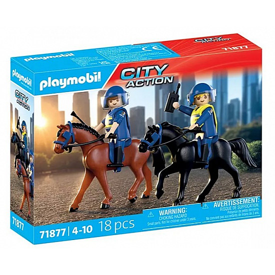 Zestaw z figurkami Action Heroes 71877 Policja konna