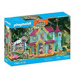 Zestaw z figurkami Animals & Friends 71852 Kolorowa willa dla zwierząt