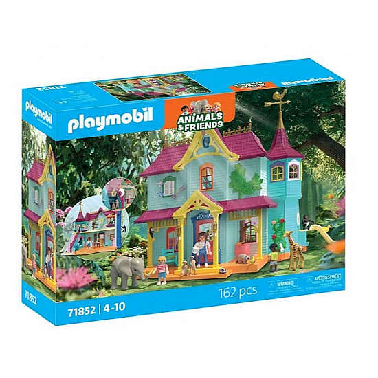 Zestaw z figurkami Animals & Friends 71852 Kolorowa willa dla zwierząt