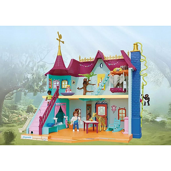 Zestaw z figurkami Animals & Friends 71852 Kolorowa willa dla zwierząt