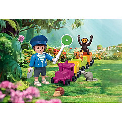 Zestaw z figurkami Animals & Friends 71951 Wycieczka lokomotywą