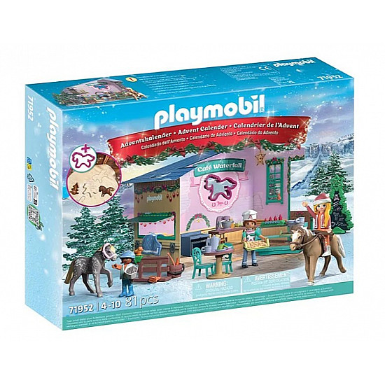 Zestaw z figurkami Horses of Waterfall 71952 ĹwiÄteczne wypieki w kawiarni jeĹşdzieckiej