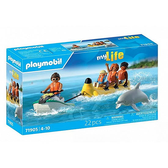 Zestaw z figurkami My Life 71905 Przejażdżka na bananie