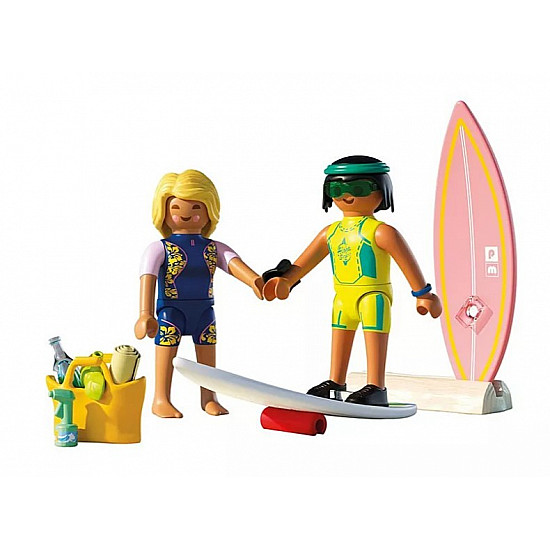 Zestaw z figurkami My Life 71907 Szkółka surfingowa