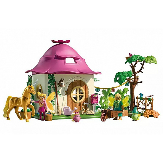 Zestaw z figurkami Princess Magic 71838 Przytulny dom wrĂłĹźek i zĹoty jednoroĹźec