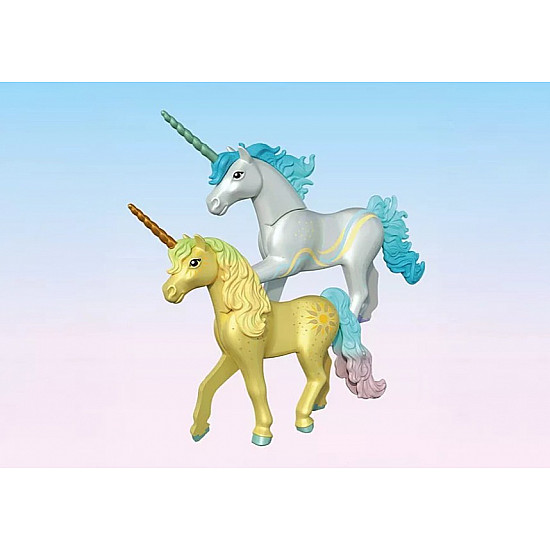 Zestaw z figurkami Princess Magic 71842 Jednorożec do kolekcjonowania Sunshine Blossom z wróżką