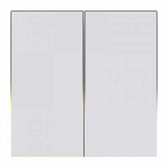 ZigBee Avatto TS60-EU-W2 Touch Light Switch Dual TUYA (white).
