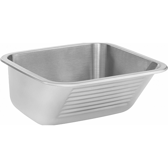 Zlewozmywak gospodarczy 1-komorowy - wpuszczany lub mocowany do ściany