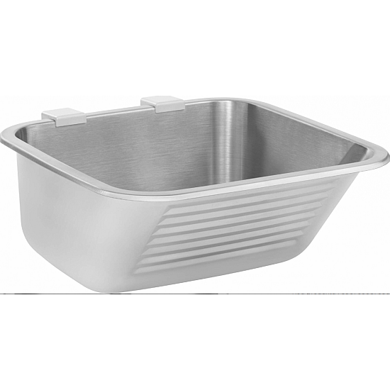 Zlewozmywak gospodarczy 1-komorowy - wpuszczany lub mocowany do ściany