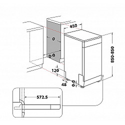 Zmywarka WSFO3O34PFX