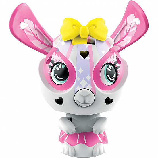 Zoobles Mehrfach-Spielset mit Tanzstudio, Spielfigur Aufbewahrungskoffer und 3 exklusiven wandelbaren Sammelfiguren