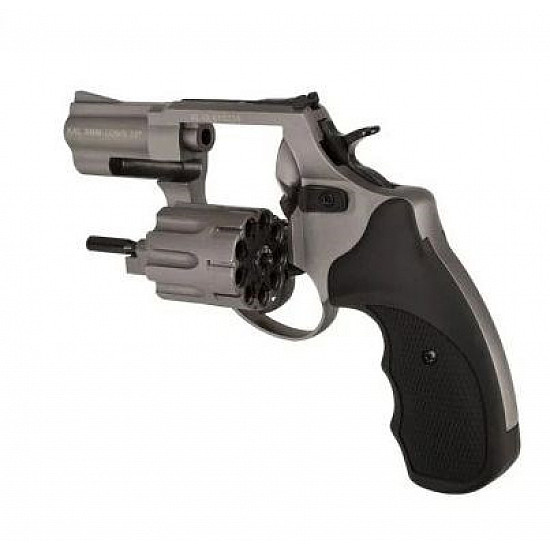 ZORAKI R1-K6L BAS alarm signal blank firing revolver, 2.5 barrel, .22 Long Blank caliber, titanium