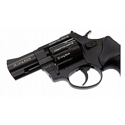 ZORAKI R1-K6L BAS alarm signal blank-firing revolver, 2.5 barrel, .22 Long Blank caliber, black (R1256BMP-BAS)