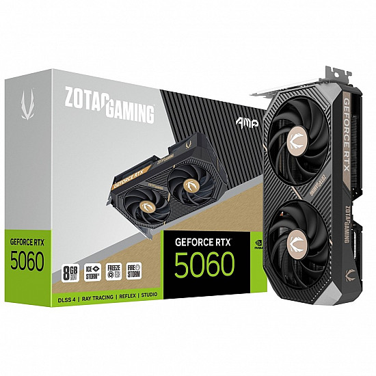 GeForce RTX 5060 AMP 8GB, Grafikkarte DLSS 4, 3x DisplayPort, 1x HDMI 2.1