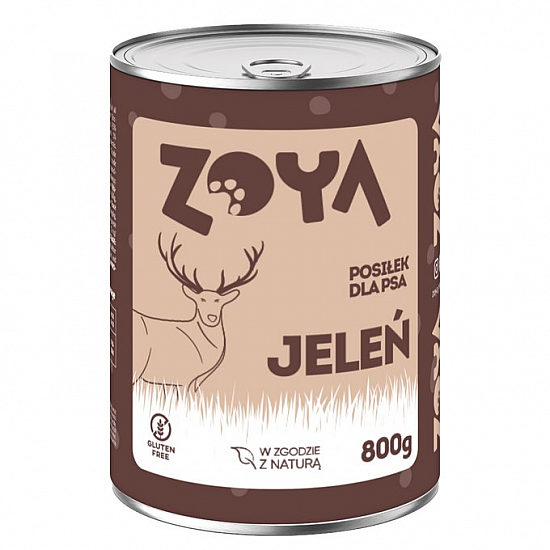 ZOYA Deer - wet dog food - 800g