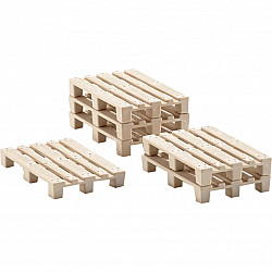 ZUBEHÖR 50 Paletten, Modellfahrzeug weiß