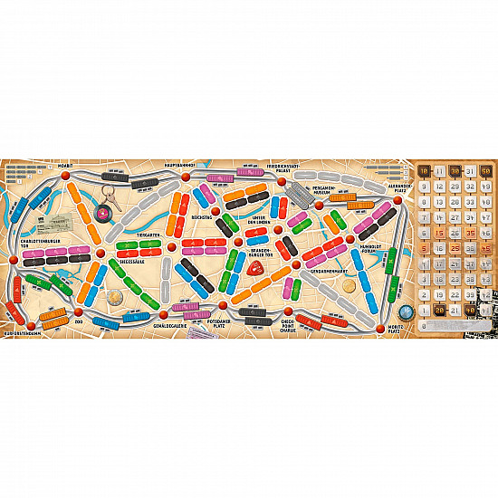 Zug um Zug: Berlin, Brettspiel