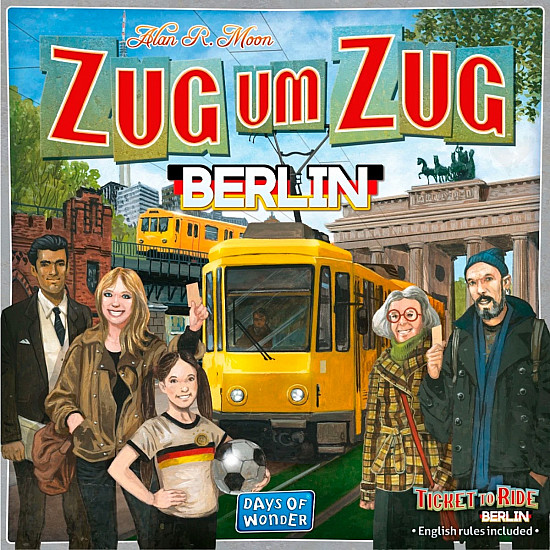 Zug um Zug: Berlin, Brettspiel