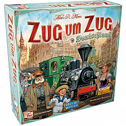 Zug um Zug: Deutschland, Brettspiel Neuauflage 2023, inkl. Erweiterung Deutschland 1902