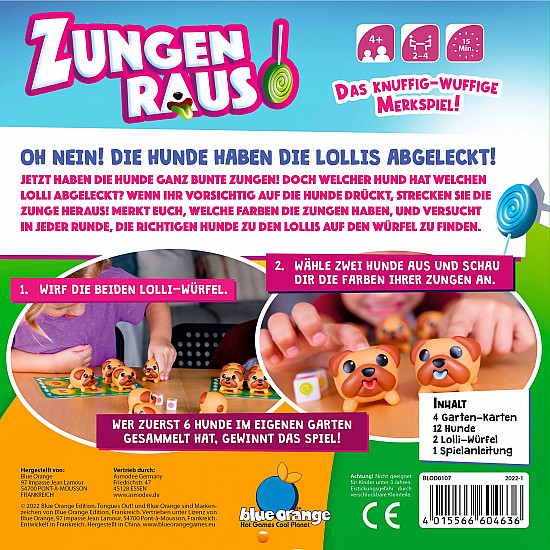 Zungen Raus!, Brettspiel