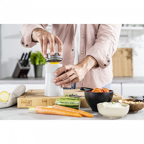 ZWILLING 36610-001-0 manual grater/spiralizer Rotary grater Grey
