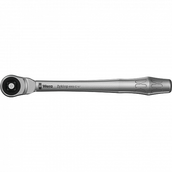 Zyklop Metal-Knarre 8003 C mit Durchsteckvierkant, 1/2