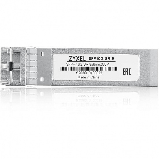 ZyXEL SFP10G-SR-E - SFP+-Transceiver-Modul - 10 GigE - 10GBase-SR - LC Multi-Mode - bis zu 300 m - 850 nm (Packung mit 10)