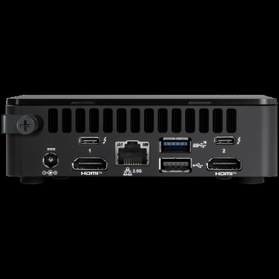ASUS NUC 13 Pro Kit NUC13ANKi3, Core i3-1315P Processor, 4xUSB, M.2 22x80 NVMe 22x42 SATA, 2,5Gbe LAN, 2xHDMI, 2x Thunderbolt 4 (USB-C+DP), no cord, single unit, EAN:5032037267182
