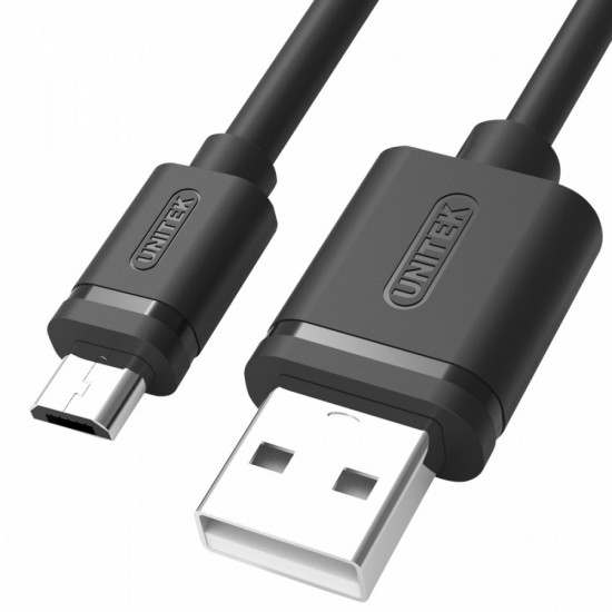 USB - microUSB CABLE 2.0 1,5M, M/M Y-C434GBK