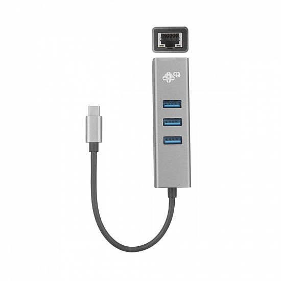 USB C - RJ45, 3xUSB - RJ45 Adapter -1000Mb/s USB C - RJ45, 3xUSB - RJ45 Adapter -1000Mb/s
