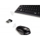 Wireless keyboard and mouse set Cortino