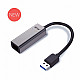 USB 3.0 Ethernet Gigabit Ethernet adapter, 1x USB 3.0 to RJ45 10/100/1000 Mbps