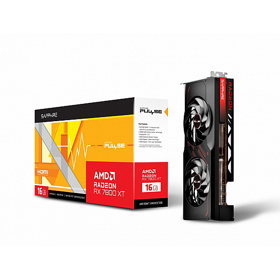 SAPPHIRE 11330 02 20G vaizdo plokštė su 16GB GDDR6, 256 bit PCIE 4.0 2025