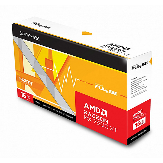 SAPPHIRE 11330 02 20G vaizdo plokštė su 16GB GDDR6, 256 bit PCIE 4.0 2025
