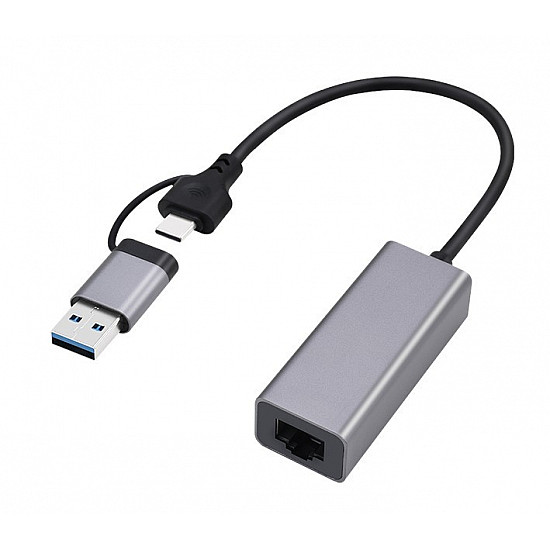 USB 3.1 + type-C Gigabi t network adapter