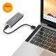 Enclosure mini for M.2 SSD | NVMe | PCIe | USB3.1 | Super speed10Gb/s | 2TB | Silver Enclosure mini for M.2 SSD | NVMe | PCIe | USB3.1 | Super speed10Gb/s | 2TB | Silver