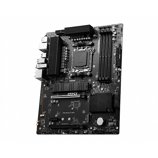 MSI PRO B650-S WIFI pagrindinė plokštė su DDR5, PCIe 4.0, WiFi 6E 2025