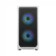 Fractal Design Focus 2 Side window RGB White TG Clear Tint Midi Tower Power supply included No