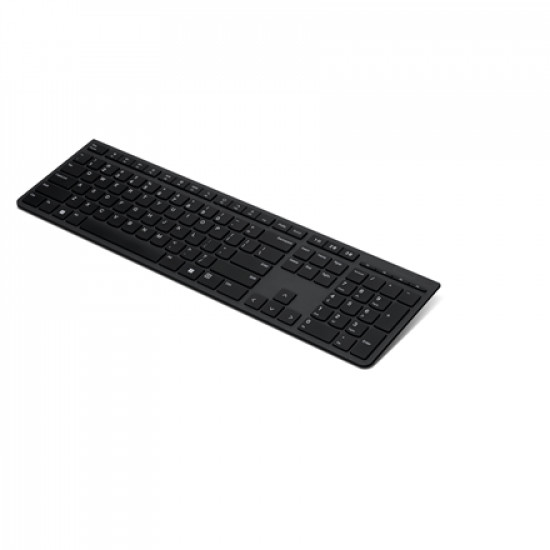Lenovo Professional Wireless Rechargeable Keyboard 4Y41K04075 Keyboard Wireless NORD Scissors switch keys Grey