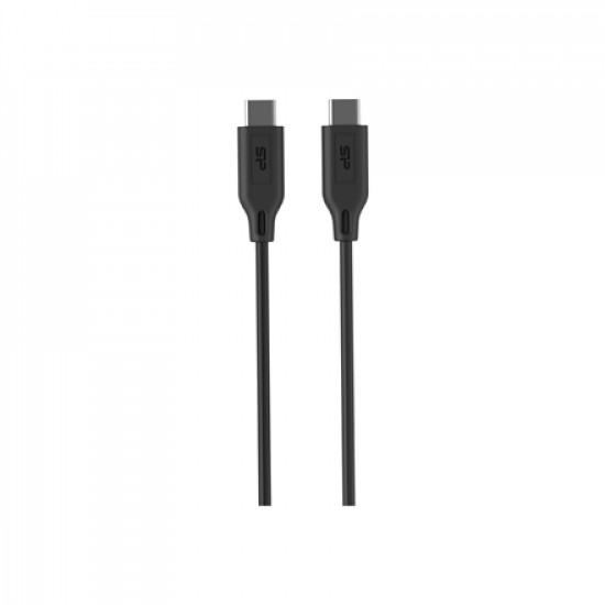 Silicon Power USB-C to USB-C cable LK15CC PVC Black