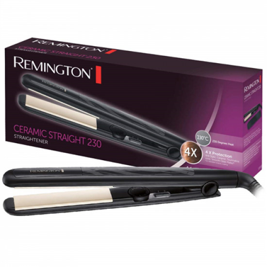 Remington | Straight Slim 230 Hair Straightener | S3500 | Ceramic heating system | Temperature (max) 230 C | Black