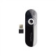 Targus | Laser Presentation Remote | Black, Grey | Plastic | * Clear & intuitive layout enables users to open and operate a presentation with ease. Laser pointer makes it easy to highlight presentation content while the back-lit buttons make it easy to pr