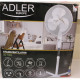 SALE OUT. Adler AD 7305 Adler Stand Fan DAMAGED PACKAGING, DENT ON THE GRID, SCRATCHES ON THE LEG Diameter 40 cm White Number of speeds 3 90 W No Oscillation | Adler | AD 7305 | Stand Fan | DAMAGED PACKAGING, DENT ON THE GRID, SCRATCHES ON THE LEG | White