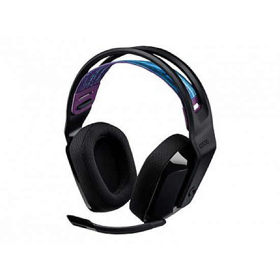 LOGITECH G G535 LIGHTSPEED Wireless Gaming Headset Headset full size LIGHTSPEED wireless black Discord Certified