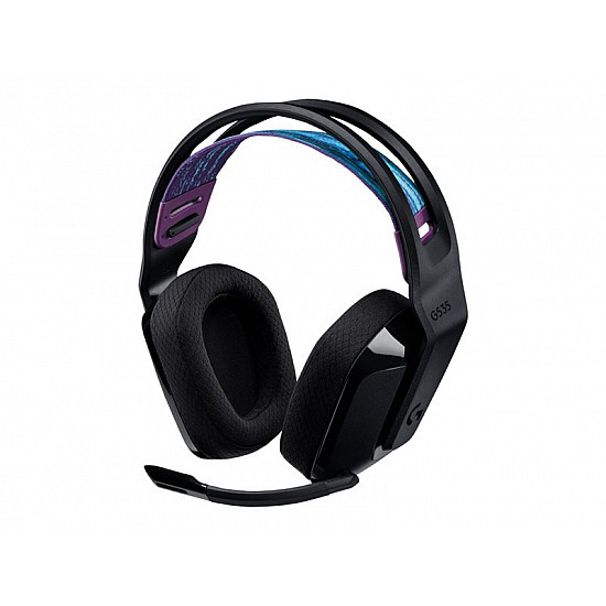 LOGITECH G G535 LIGHTSPEED Wireless Gaming Headset Headset full size LIGHTSPEED wireless black Discord Certified