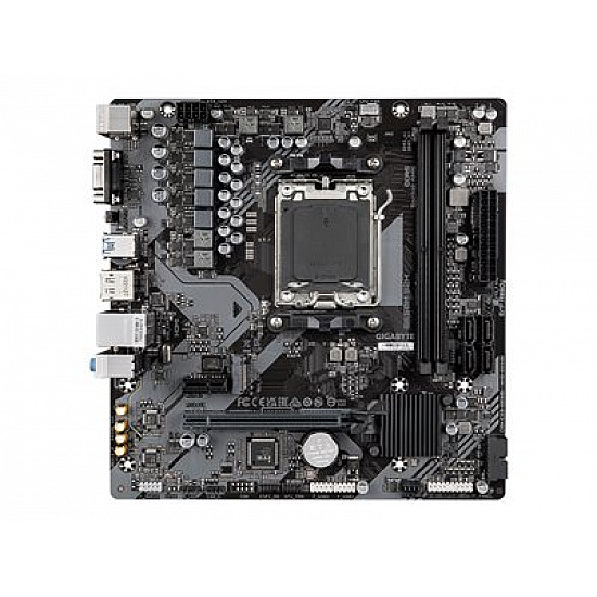 GIGABYTE B650M S2H pagrindinė plokštė su DDR5, PCIe 4.0 mATX 2025