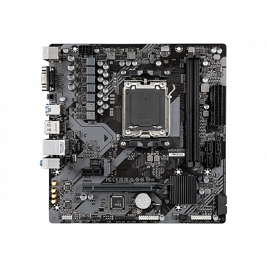 GIGABYTE B650M S2H pagrindinė plokštė su DDR5, PCIe 4.0 mATX 2025
