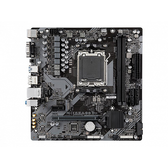 GIGABYTE B650M S2H pagrindinė plokštė su DDR5, PCIe 4.0 mATX 2025